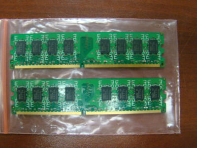 #ad Brand 4GB 2X2GB DDR2 2RX8 PC2 6400U 800MHz 240PIN DIMM Intel RAM Desktop memory $14.99