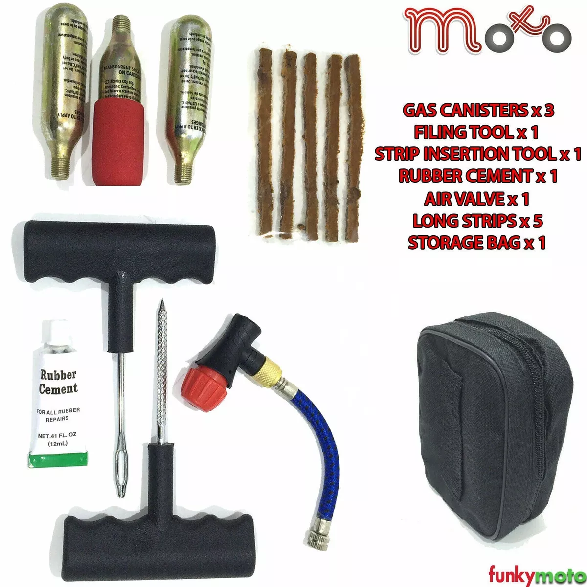 Puncture repair kit motorcycle deals