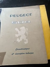 Revue technique Peugeot 504