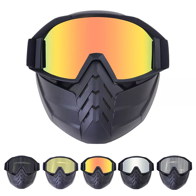 Winter Snow Goggles Face Mask Shield Ski Snowmobile Snowboard UV400  Sunglasses