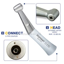 NSK Style Dental Slow Low Speed Handpiece Contra Angle Push Button