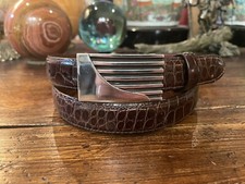 Taxco James Reid Ltd style Sterling Silver Belt Buckle 33-35-1 New