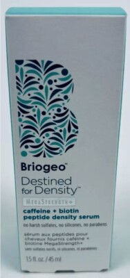 Briogeo Destined For Density MegaStrength+ Caffeine + Biotin Peptide Serum 45 ml