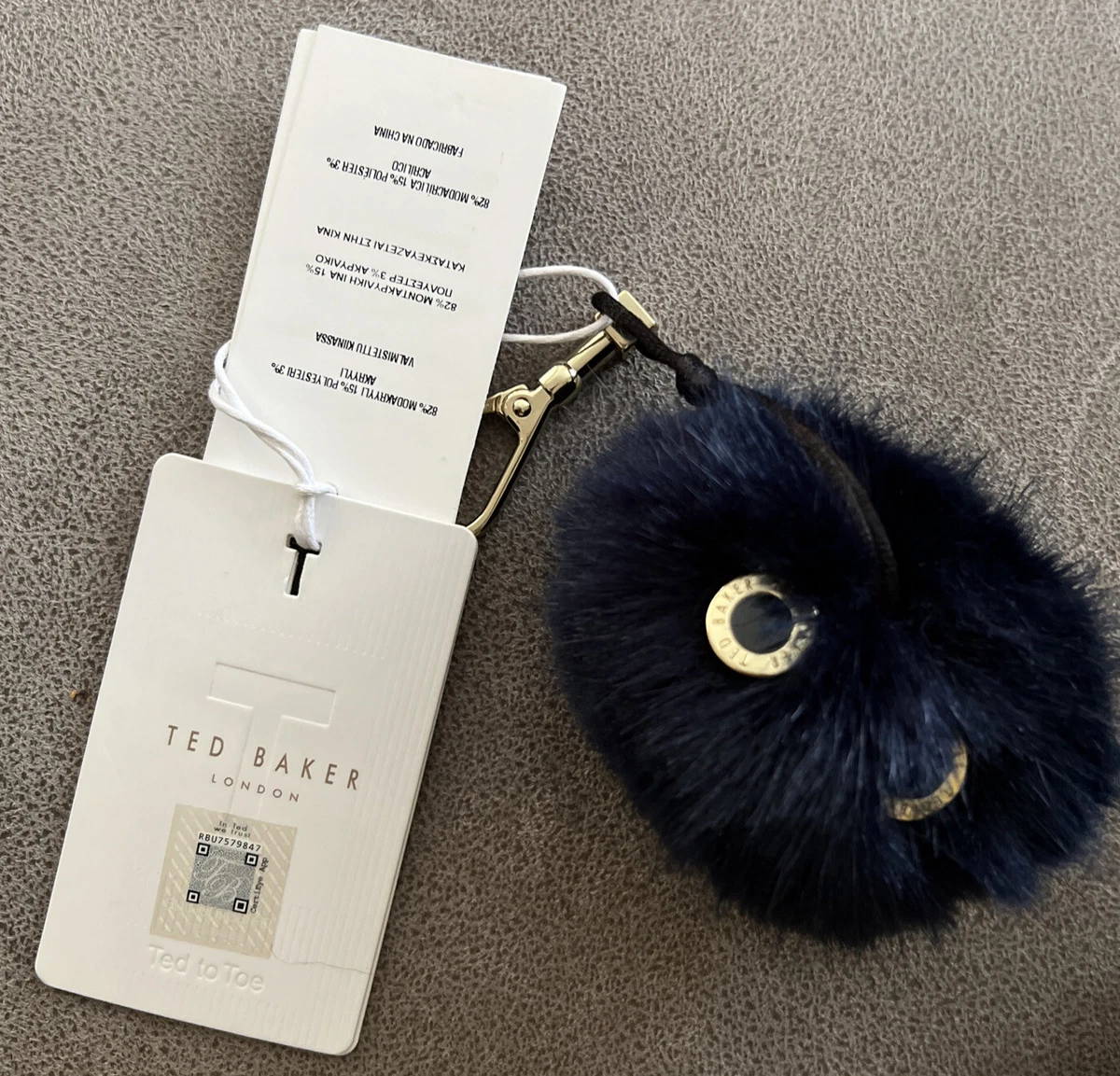 Ted baker pom outlet pom keyring