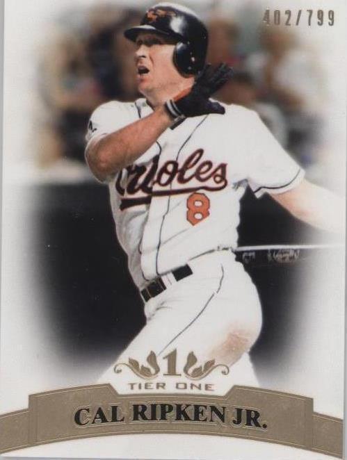 2011 Topps Tier One - Cal Ripken #80 - 1 of 1