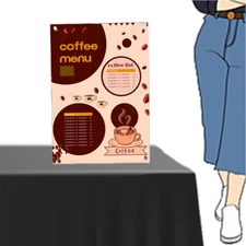 New Mini Desktop X Banner Display Stand (Hardware Only) (8.5" x11")