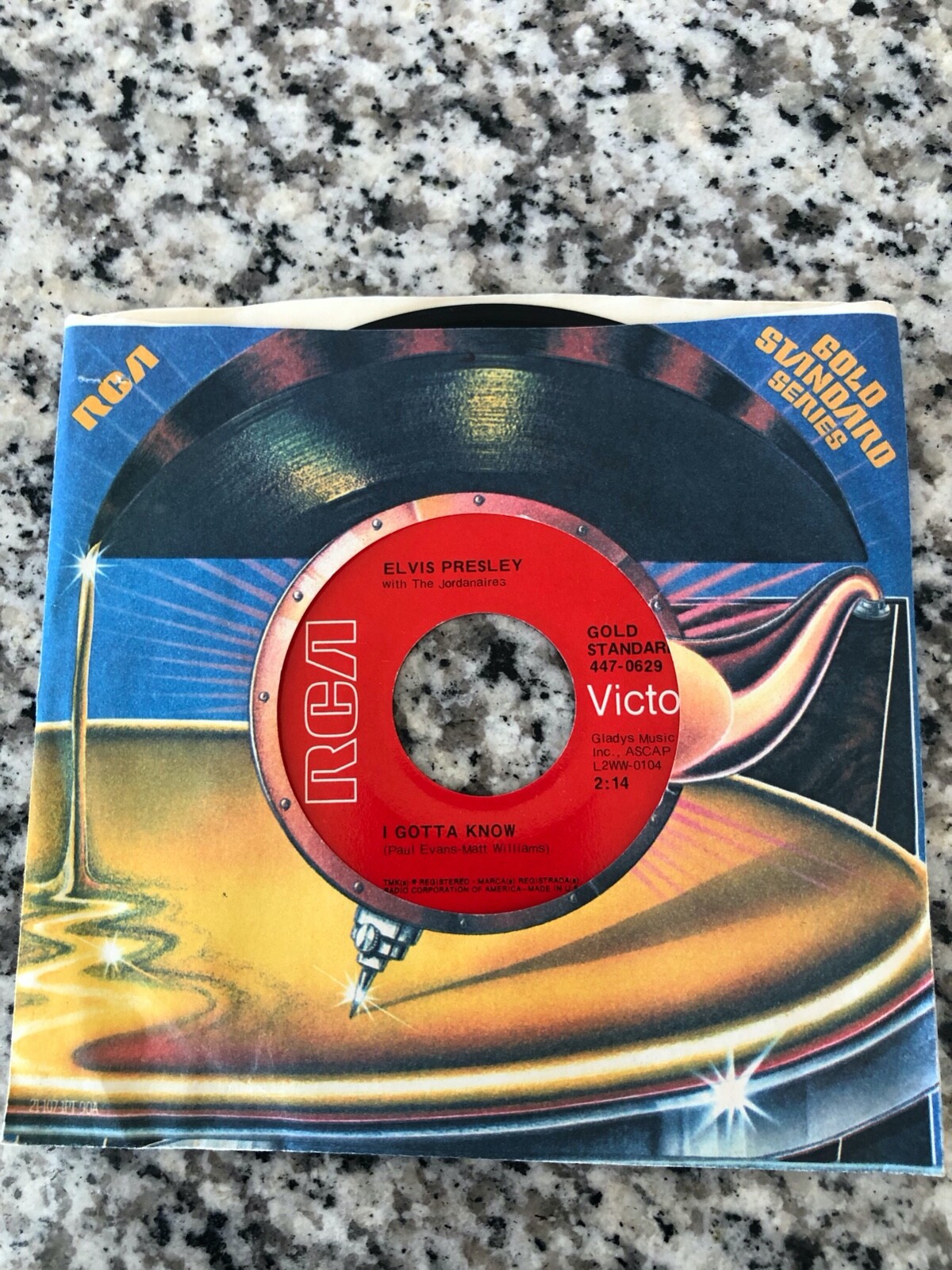 ELVIS PRESLEY.ARE YOU LONESOME TONIGHT / I GOTTA KNOW RCA - 45 RPM 7 ...