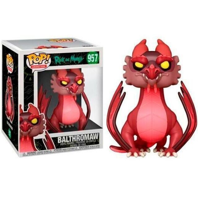 Figurine Pop! Balthromaw Rick and Morty 957 idéal pour décorer un bureau geek