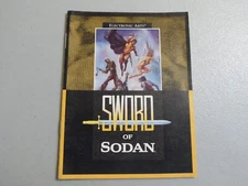 Sword of Sodan Manual Only, NO GAME! NO CASE! 100% Original, Sega Genesis