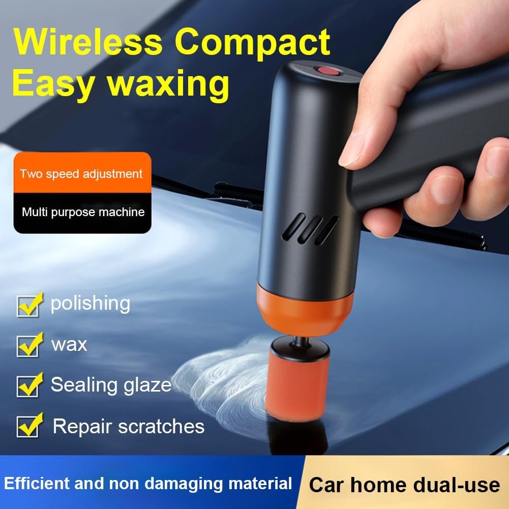 Car Wireless Polishing Machine USB Cordless Car Buffer Polisher Kit For Waxing
