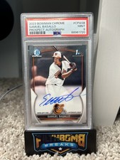 Samuel Basallo 2023 Bowman Chrome 1st Auto RC #CPA-SB - PSA 9 Mint
