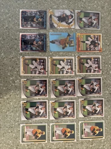 Paul Skenes Baseball Card Lot 18 Cards