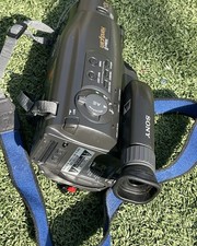 Sony Handycam Video8 Camcorder CCD-TRV43 10x Zoom AF Untested Vintage