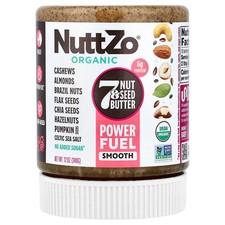 Organic Power Fuel, 7 Nut & Seed Butter, Smooth, 12 oz (340 g) 24.04 per gallon