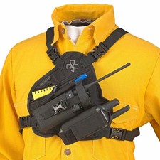 RP203 Coaxsher RP-1 Scout Nylon Radio Chest Harness for 2.5" x 1.5" x 8.5" Radio