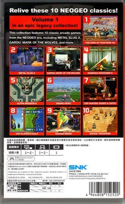 ACA NeoGeo Selection Vol. 1 for Nintendo Switch™ | eBay