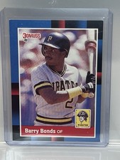 1988 Donruss #326 Barry Bonds Pittsburgh Pirates MLB Baseball