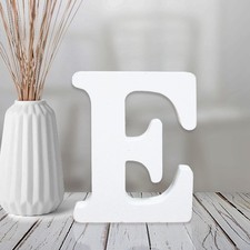 AOCEAN 4 Inch White Wood Letters Unfinished Wood Letters for Wall Decor Decor...