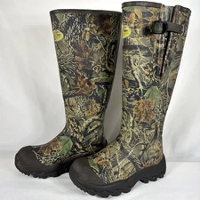 Cabela's Rubber Hunting Snake Proof Muck Boots Camo Mens 7 M Waterproof 83-0774