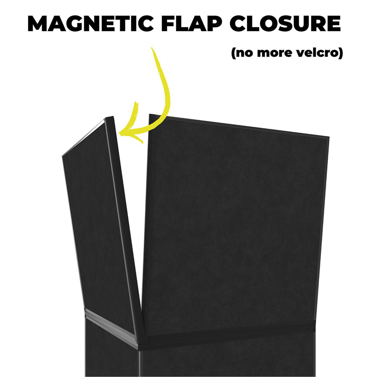 V-FLAT WORLD Foldable V-Flat 2.0, Black/White, 2-Pack #00120 K2