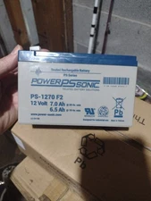 Power-Sonic PS-1270 F2 12V 7.0 Ah F2  Rechargeable Battery