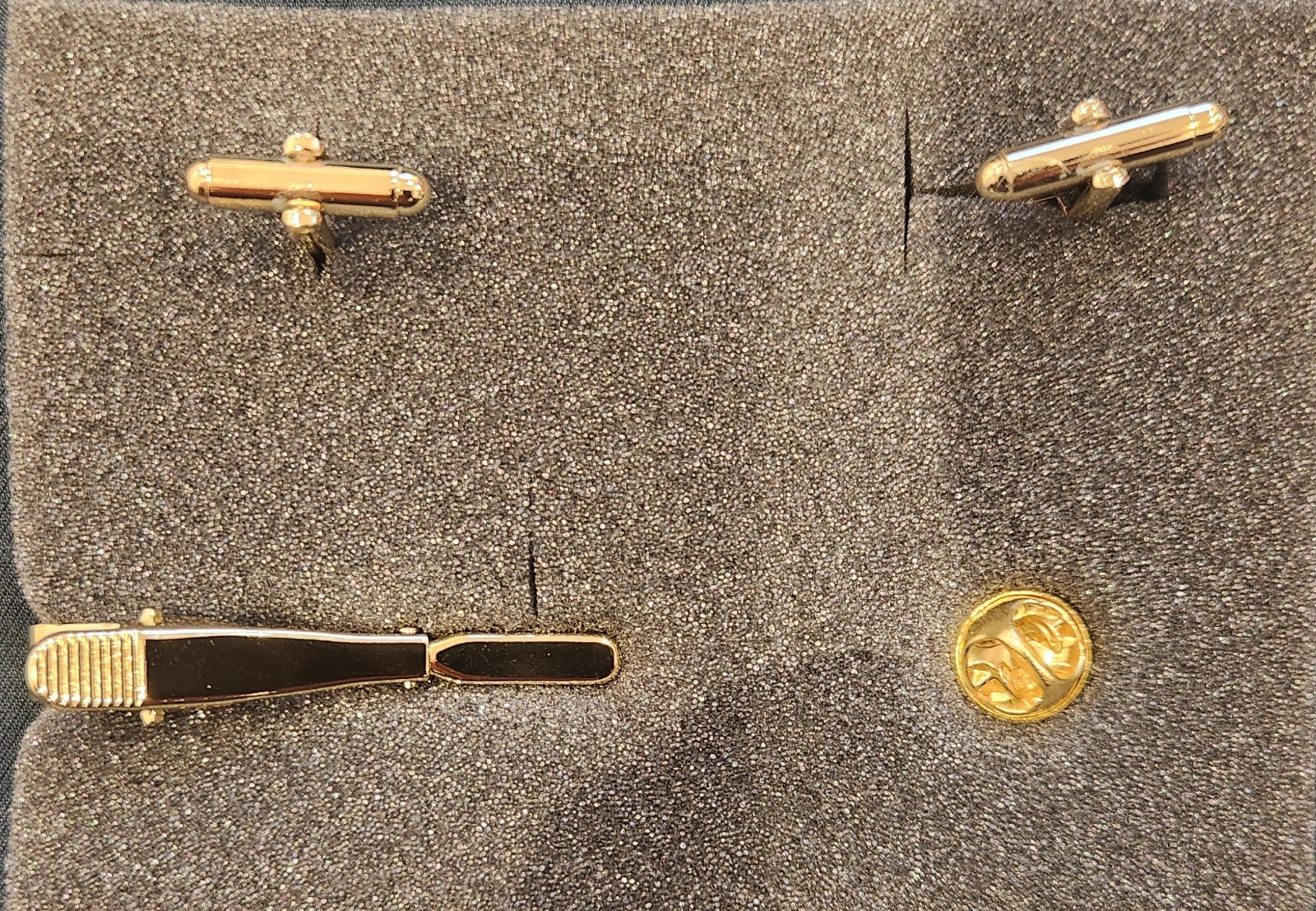 Freemason Square and Compass Set (2x Cufflinks, 1x Tie Pin , 1x  Lapel Pin image 2