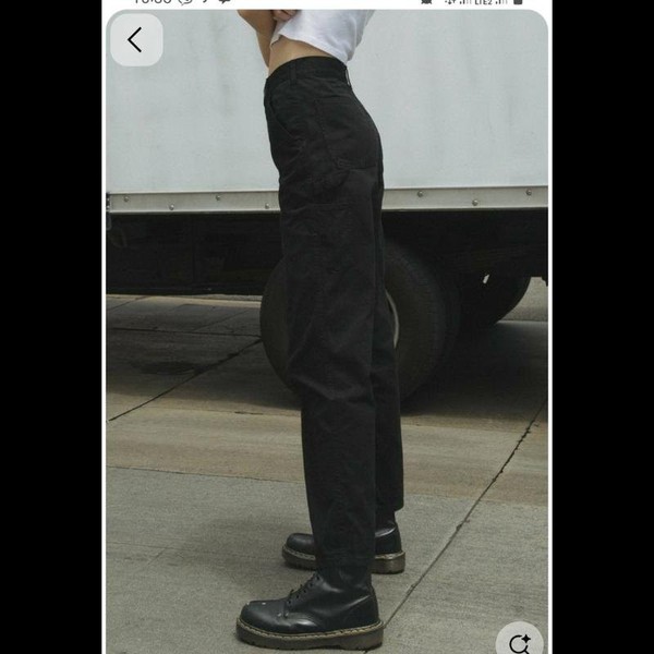 Women Lacoste Jeans Black M