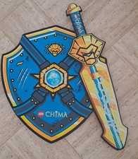 Lego Chima Schwert und Schild gebraucht Material aus Gummi