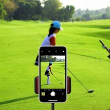 Golf Club Phone Holder   Secure Mount for Recording Swings  Hands-Free Use