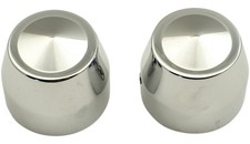 Accutronix TAC102-EC 25mm Elite Chrome Front Axle Caps
