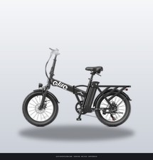 Qlife Hunter Folding Electric Bike 1200W Peak 48V 13.5Ah 20in Fat Tire Ebike