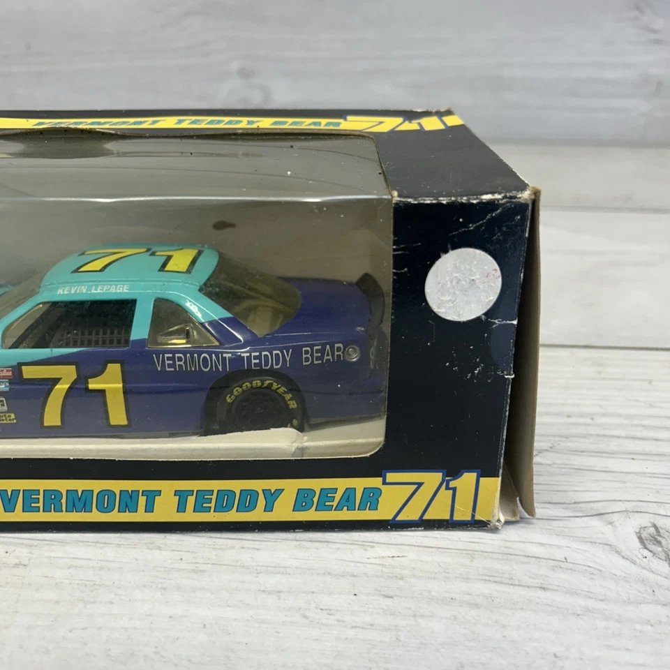 Oso de peluche Revell Kevin Lepage 1995 Lumina #71 Vermont Chevrolet fundido a presión 1/24 Foto 2 de 4