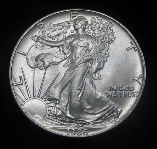 1986 American Silver Eagle * Uncirculated * First Year * Beautiful *