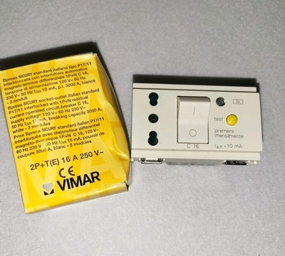 RARE Vimar Idea Outlet 16283.B Outlet Switch In Boxes NOS LISTING IS FOR 1 