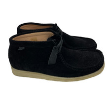 Padmore & Barnes x Ted Baker Moccasin Shoe Men’s UK11 Black Suede Wallabee Boots