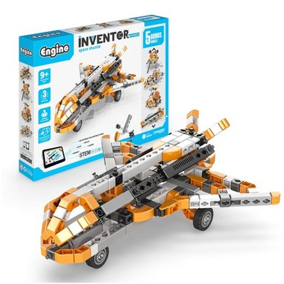 Engino Inventor Mechanics Space Shuttle Building Kit STEM Educational Toys