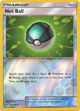 Pokemon Card - S&M: Lost Thunder 187/214 - NET BALL (reverse holo) - NM/Mint