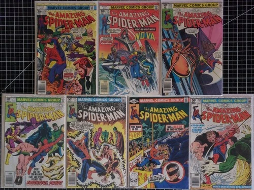 (Lot of 7) The Amazing Spider-Man Marvel comics VG/or better