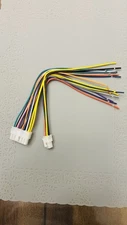 iRV Technology iRV31, iRV33, IRV63 AM/FM/CD/DVD 14,4 PIN Wire Harness A,B