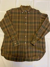 BEAMS PLUS Madras Check ButtonDown Shirt S Spring/Fall