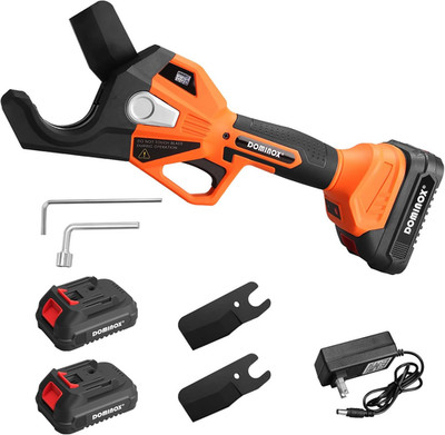 18V Electric PVC Pipe Cutter with 2 2.0Ah Rechargeable Batteries, Max Cuts up to