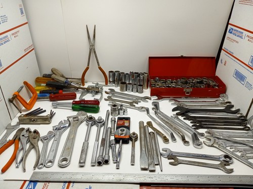 Massive Mechanic Tool Lot Snap-on Craftsman Proto SK Husky Ratchets Wrenches #1
