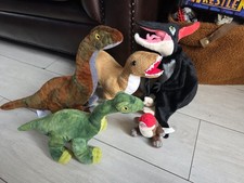 Dinosaur Dino Soft Plush Toy Bundle