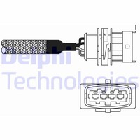 1 X Lambdasonde Delphi ES10982-12B1 FüR Opel Corsa B Astra G CC