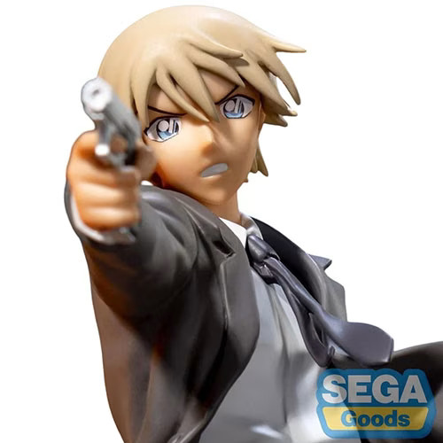 Detective Conan figurine Toru Amuro idéale pour décorer une bibliothèque