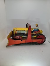 Large Marx Tin Litho Caterpillar Dozer