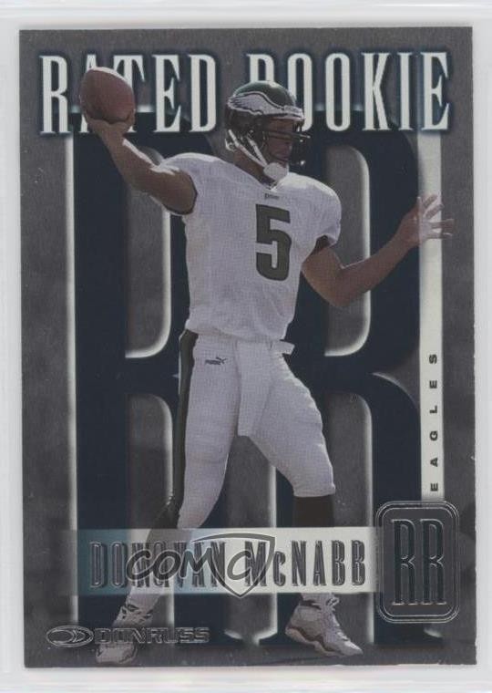 Donovan McNabb Donruss Rated Rookies #RR7 Base