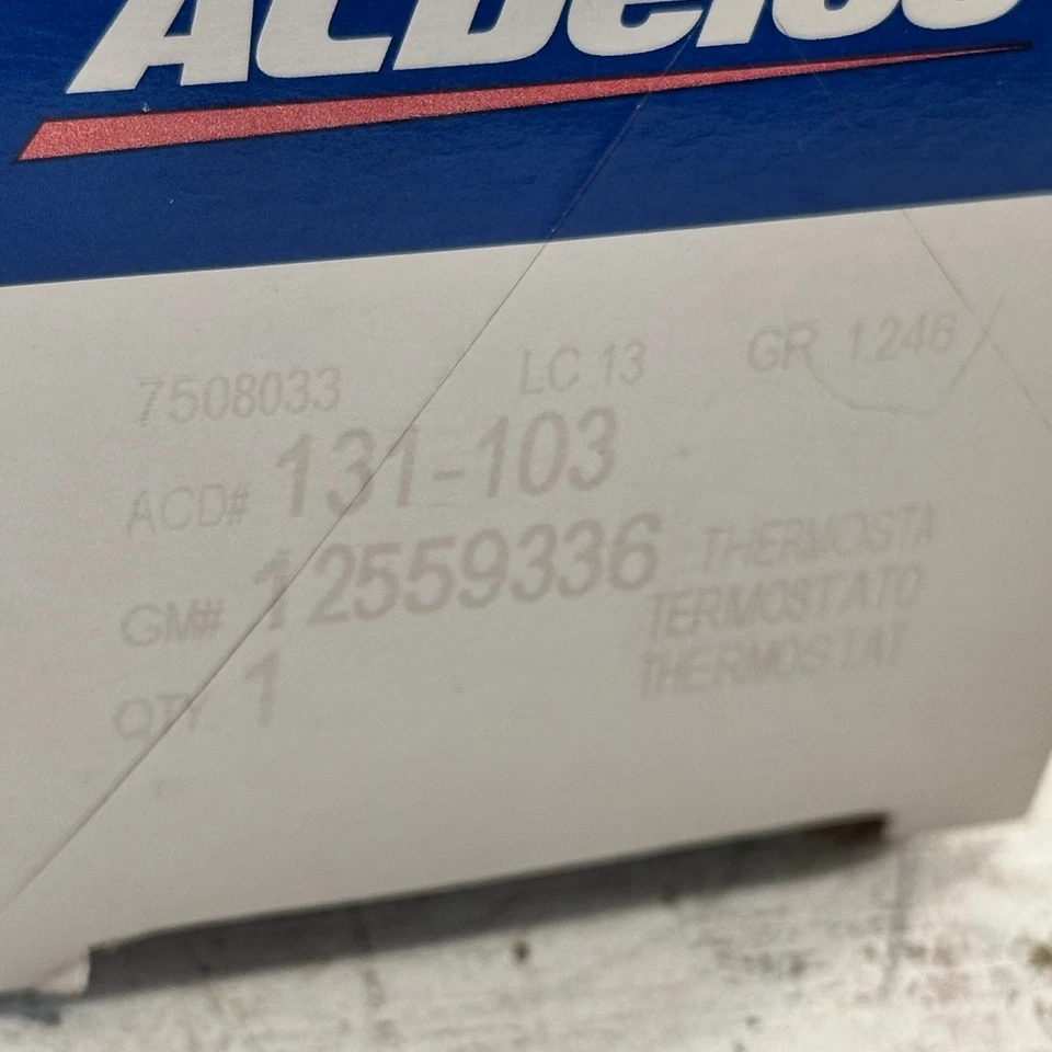 全新原始设备制造商 12559336 GM 96-00 雪佛兰 GMC K1500 K2500 K3500 6.5L 柴油发动机 热敏。 — 第 4/4 张图片