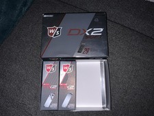 Wilson DX2 Soft  6 Golf Balls White Brand New Boxed.