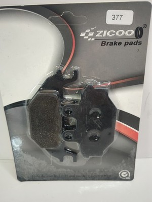 Brand New ZICOO 377 Semi-Metallic Brake Pads - High Performance Replacement Set